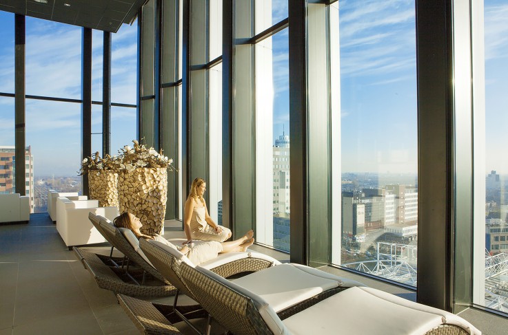 BLUE Wellnessresort Leiden - Panorama Rustruimte