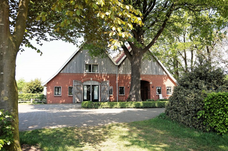 Aanzicht boerderij