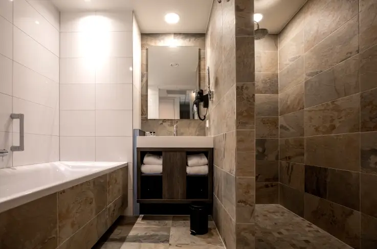 Twin kamer badkamer