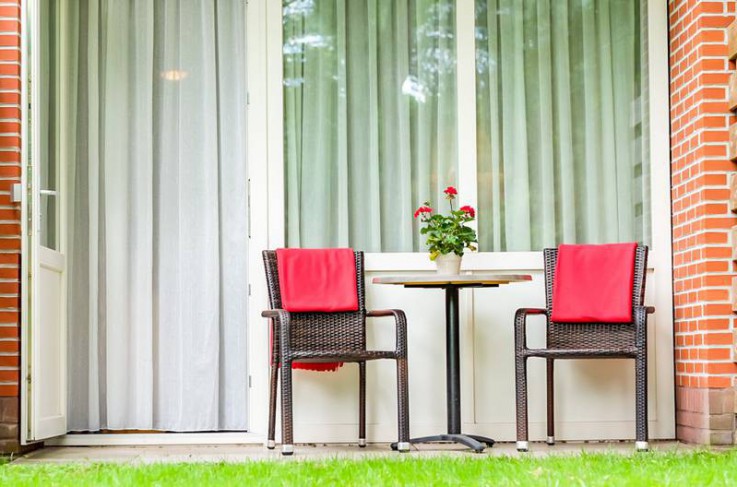 Deluxe kamer met terras