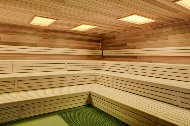 BLUE Wellness Helmond - Opgiet sauna