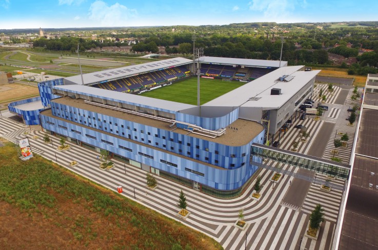 Bovenaanzicht - Fortuna Sittard stadion