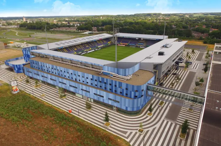 Bovenaanzicht - Fortuna Sittard stadion