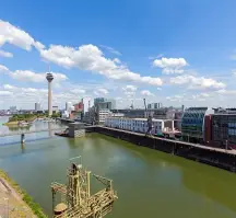 Courtyard by Marriott Düsseldorf Hafen (Uitzicht)
