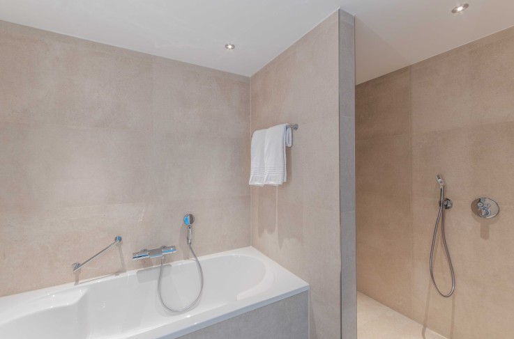 Badkamer Deluxe kamer