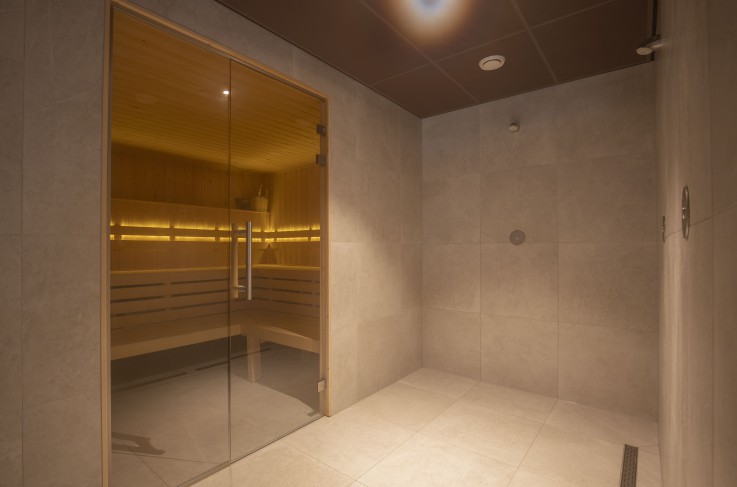 Wellness - sauna en douche