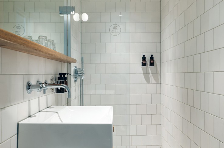 Townhouse Designhotel Maastricht regendouche