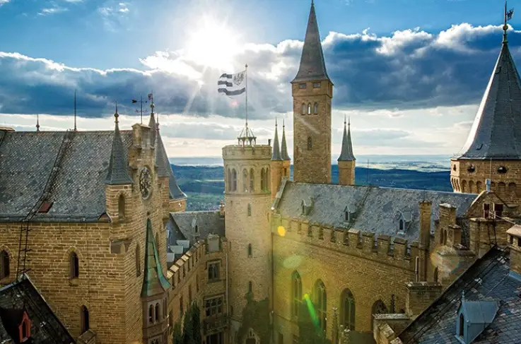 Omgevingsfoto Hohenzollern Burg