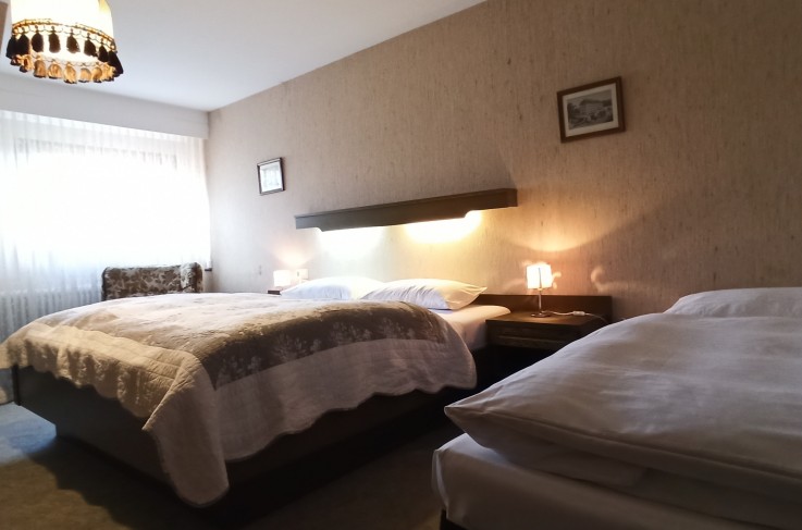 Retro Driepersoons Familiekamer