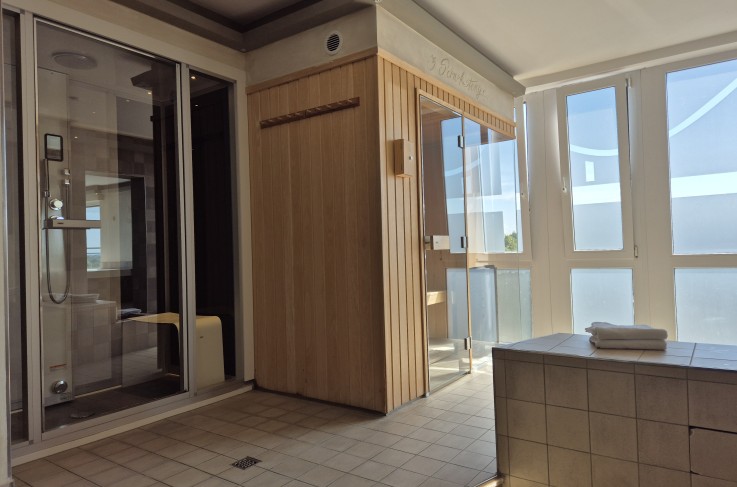 Sauna wellnessgedeelte