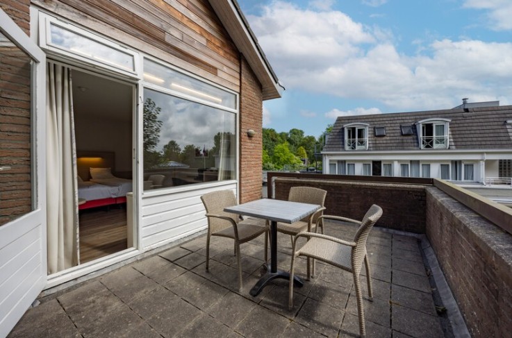 Standaard tweepersoonskamer met balkon of terras