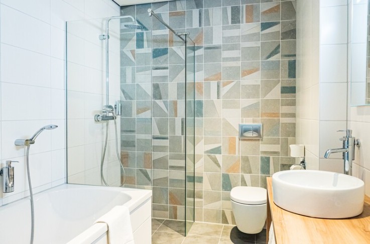 Luxe tweepersoonskamer badkamer