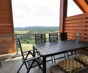 Sfeervol 6p penthouse direct aan de skipiste