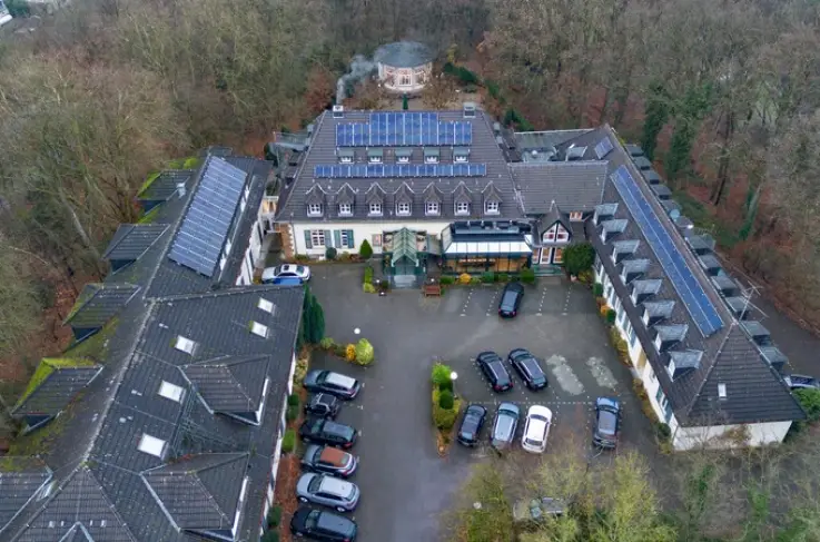 Bovenzijde hotel