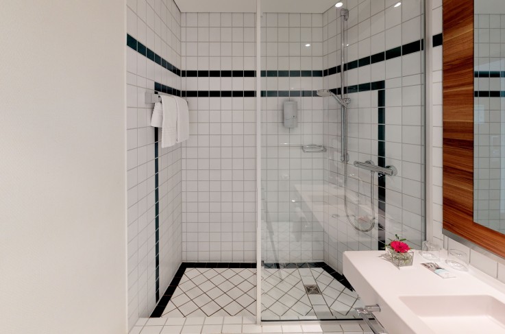 Superior Tweepersoonskamer Kingsize Badkamer