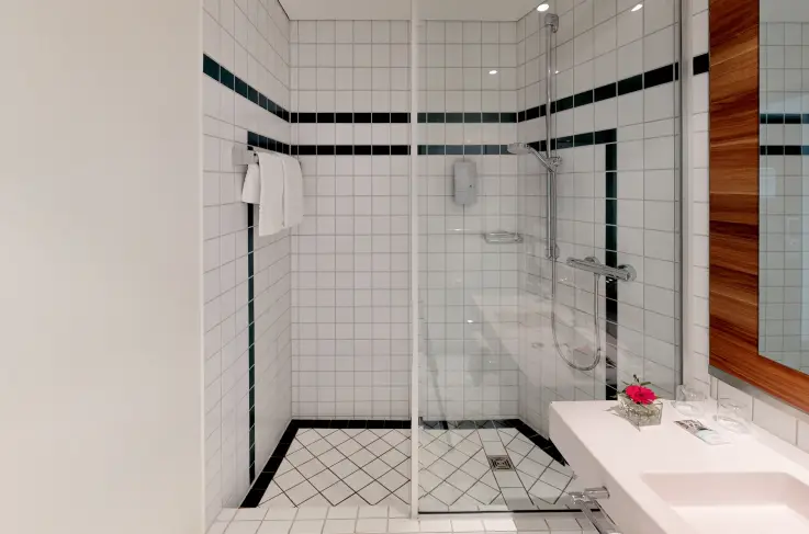 Superior Tweepersoonskamer Kingsize Badkamer
