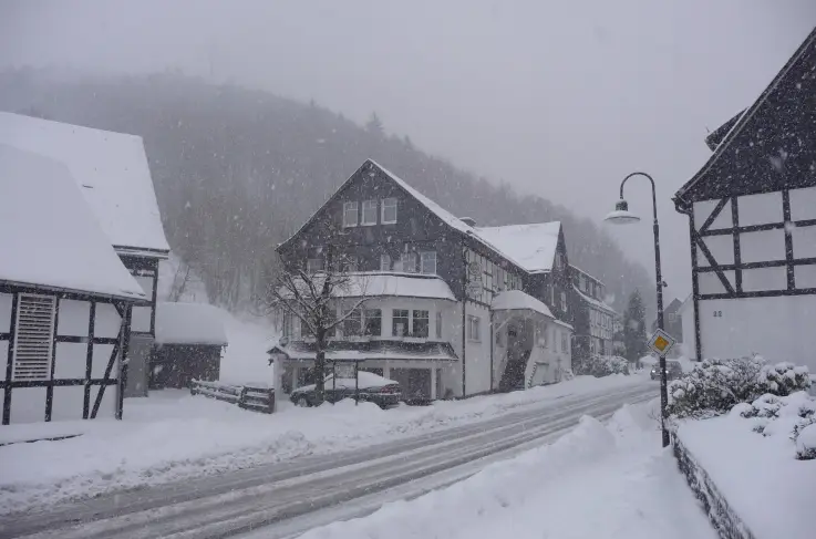 Aanzicht winter