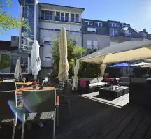 Hotel Leidinger (Binnentuin)