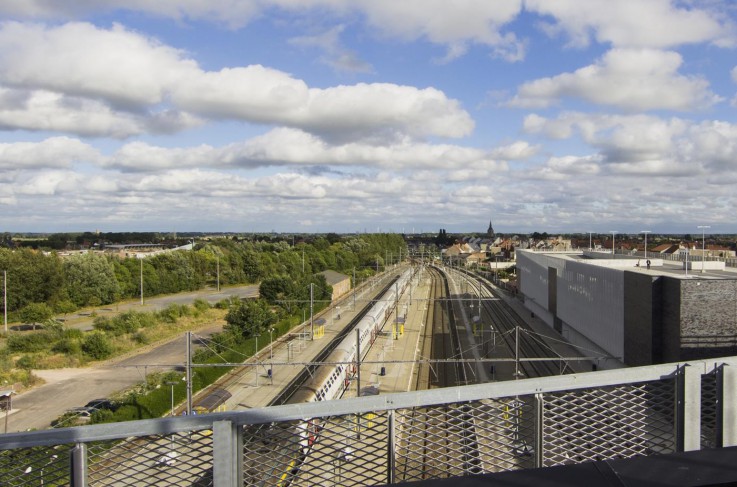 Mercure Hotel Blankenberge - Uitzicht op spoor
